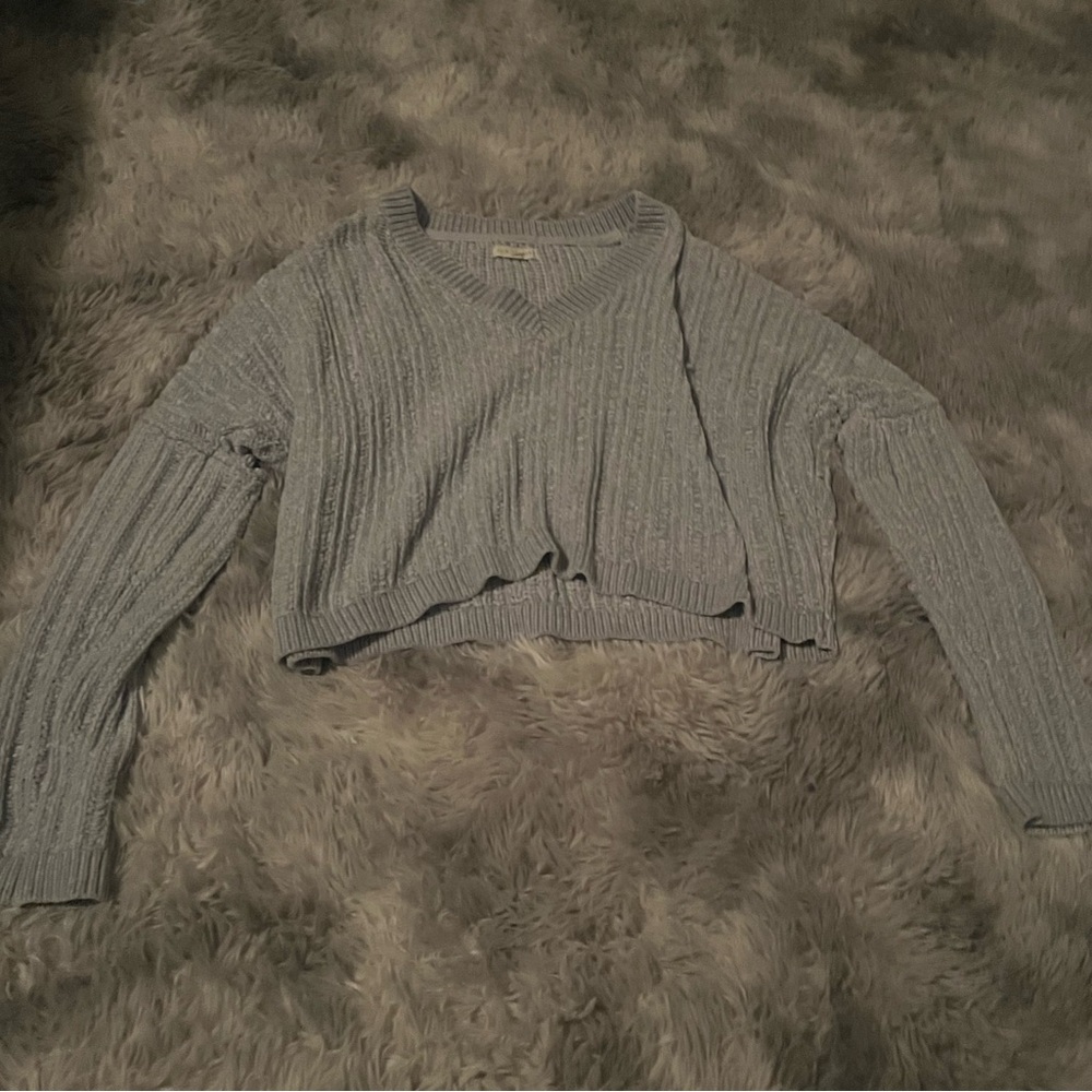 PACSUN LA HEARTS CROPPED SWEATER